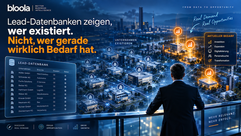 Warum klassische Lead-Datenbanken das falsche Problem lösen