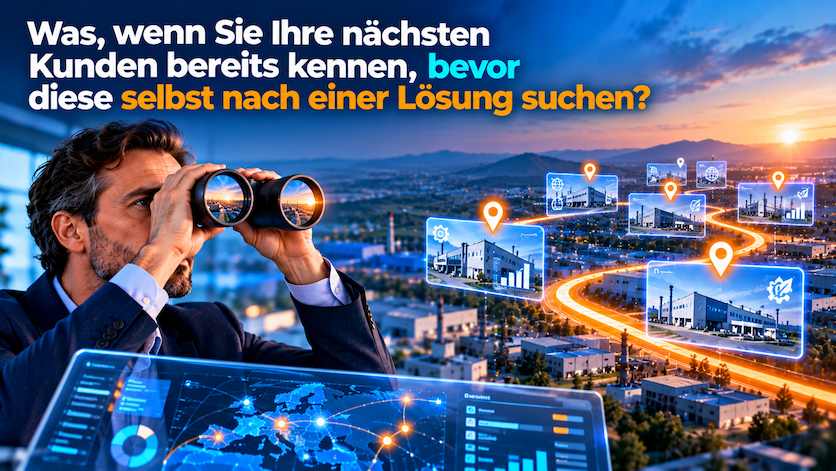 Was, wenn Sie Ihre nächsten Kunden bereits kennen, bevor diese selbst nach einer Lösung suchen?