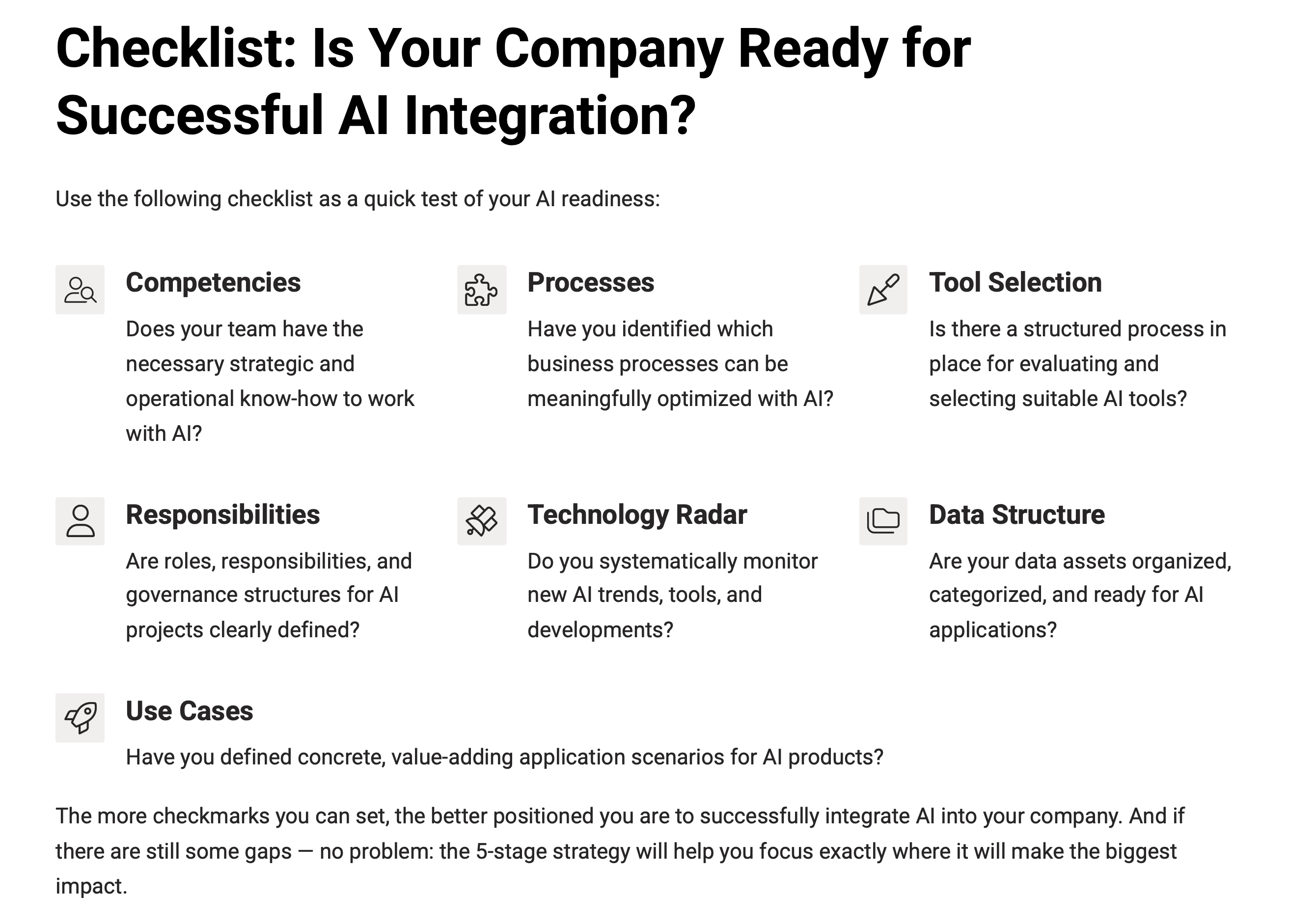 Checklist-AI